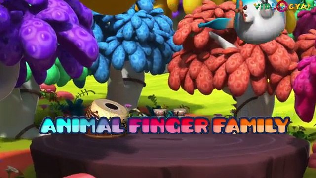 Животное животные Коллекция Семья палец Узнайте питомник рифмы песни Дикий |