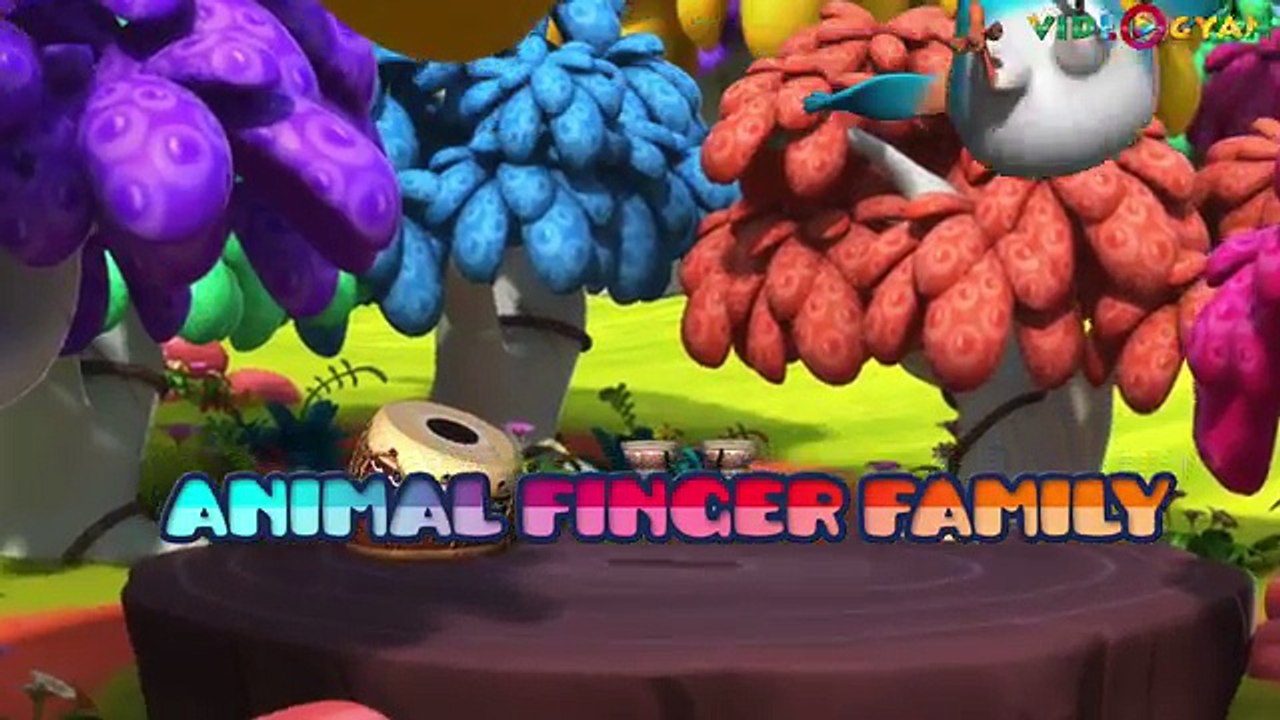 Животное животные Коллекция Семья палец Узнайте питомник рифмы песни Дикий |