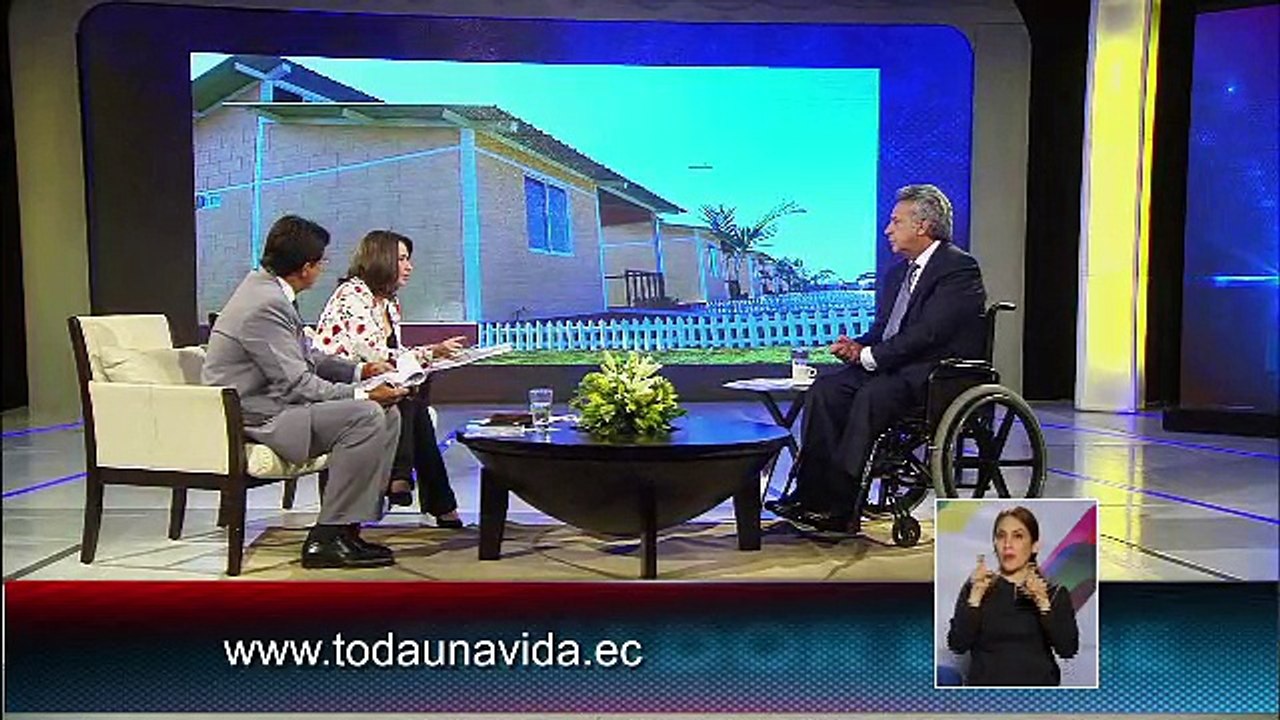 Entrevista Lenin Moreno Bloque1