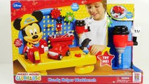 Mickey Mouse Clubhouse Handy Helper Workbench Disney Junior Tools Playdoh Cookie Monster M
