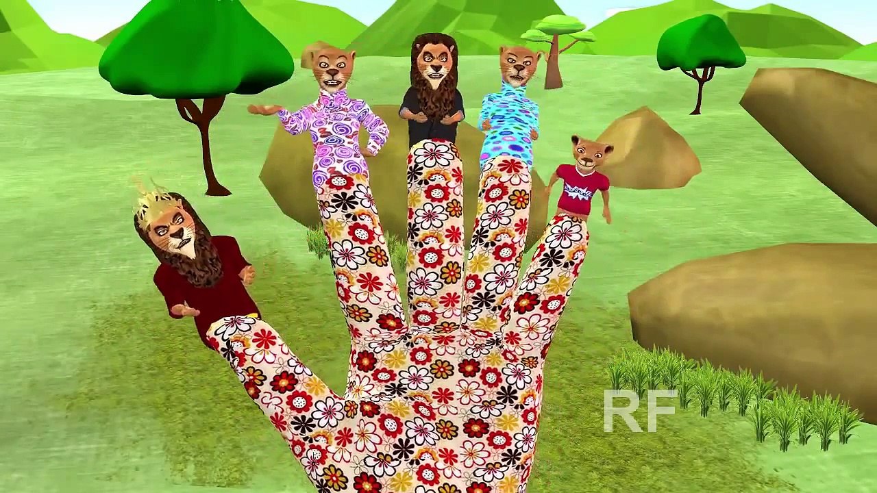 Lion Finger Family And Many More | Finger Family Songs| Nursery Rhymes Collection