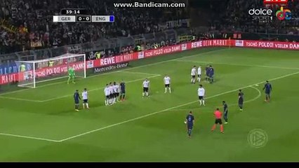 Toni Kroos Amazing Curve Shoot Germany vs England 22/03/2017 HD