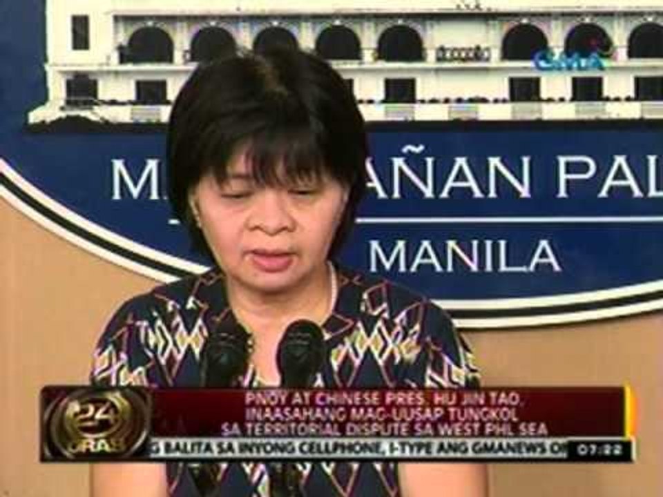 PNoy at Chinese Pres. Hu Jintao, inaasahang mag-uusap tungkol sa territorial dispute sa West Phl Sea