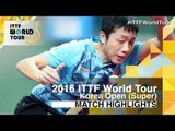 2016 Korea Open Highlights: Xu Xin vs Fan Zhendong (1/2)