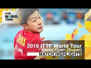 2016 Korea Open Highlights: Ma Long vs Chen Chien-An (1/2)
