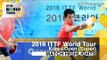 2016 Korea Open Highlights: Zhang Jike/Xu Xin vs Lee Sangsu/Jung Youngsik (Final)