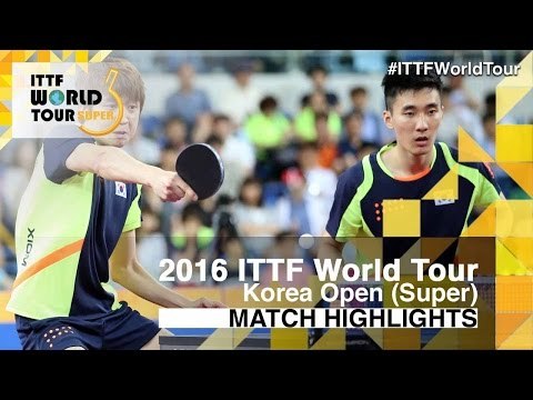 2016 Korea Open Highlights: Ma Long/Fan Zhendong vs Lee Sangsu/Jung Youngsik (1/2)