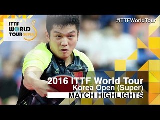 Download Video: 2016 Korea Open Highlights: Fan Zhendong vs Gustavo Tsuboi (R32)