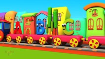 Bob The Train - learn colors | nursery rhymes | kids songs | 3d rhymes