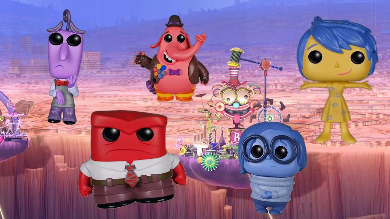 Disney Pixar Inside Out Finger Family Song | Fun and Simple Gaming Action for Babies and T