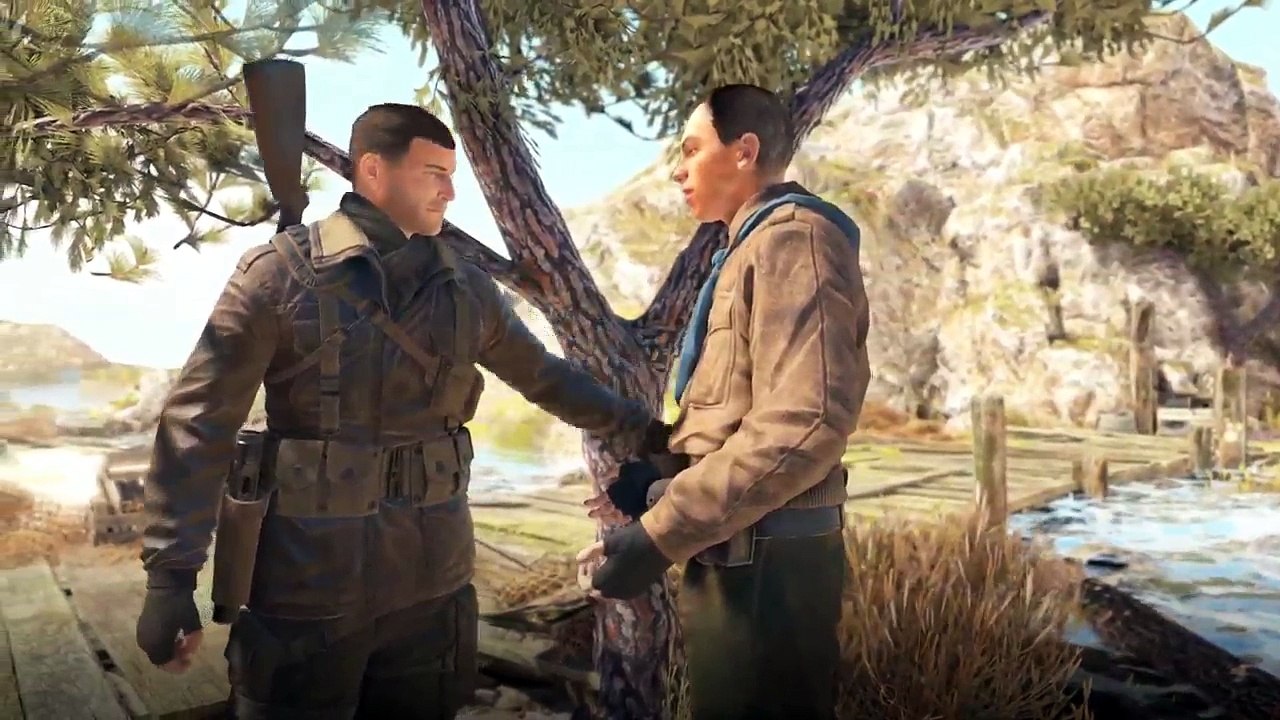 Sniper Elite 4 coop chapitre 2: Village de Bitanti