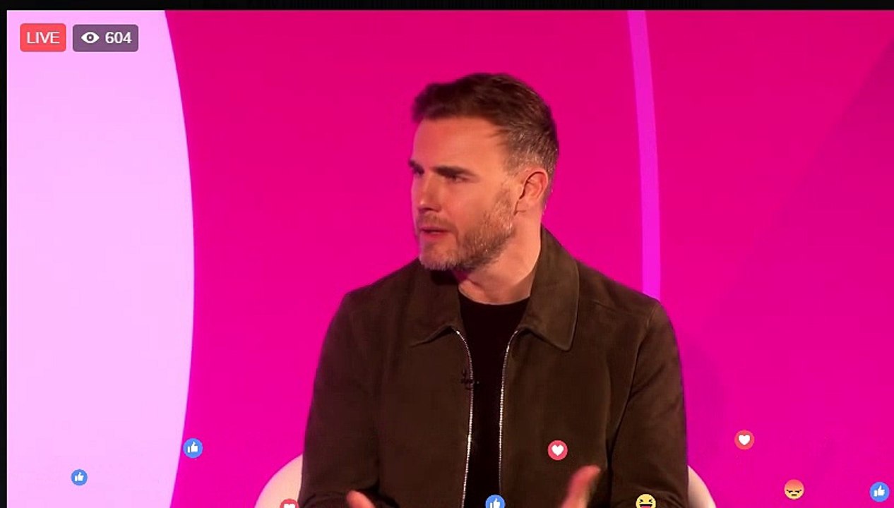 Gary Barlow Talking At The AW Europe Conference Pt.2