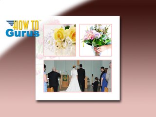 How to Design a Wedding Album Page Layout in Photoshop Elements 15 14 13 12 11 Tutorial