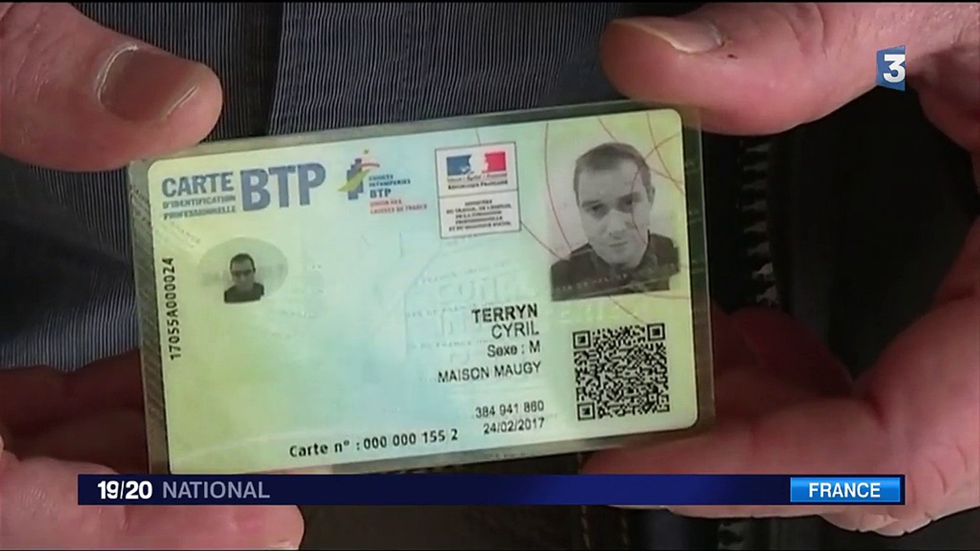 Une Nouvelle Carte D’Identité Professionnelle Pour Le Secteur Btp – BLGQMG