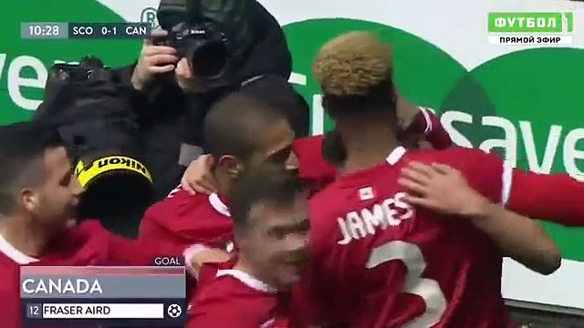 Scotland vs Canada 1-1 All Goals & Highlights HD 22.03.2017