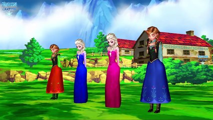 Frozen Elsa Play doh Finger Family Songs | Frozen Children Nursery Rhymes Collection