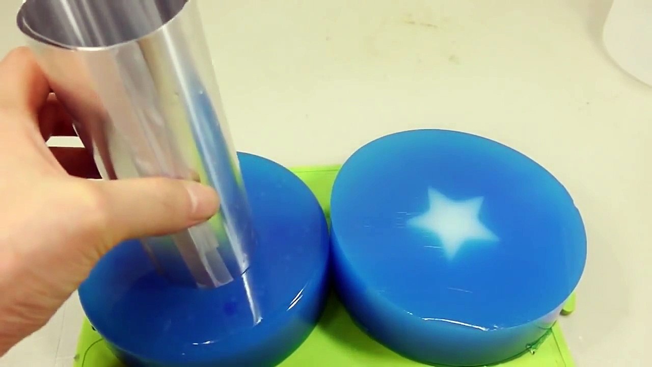 DIY How to Make Captain America Colors Gummy Pudding Learn Colors Slime Poop