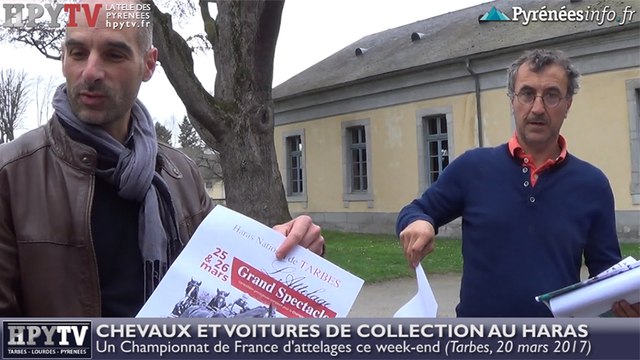 HPyTv Tarbes | Attelages et voitures au Haras de Tarbes (20 mars 2017)