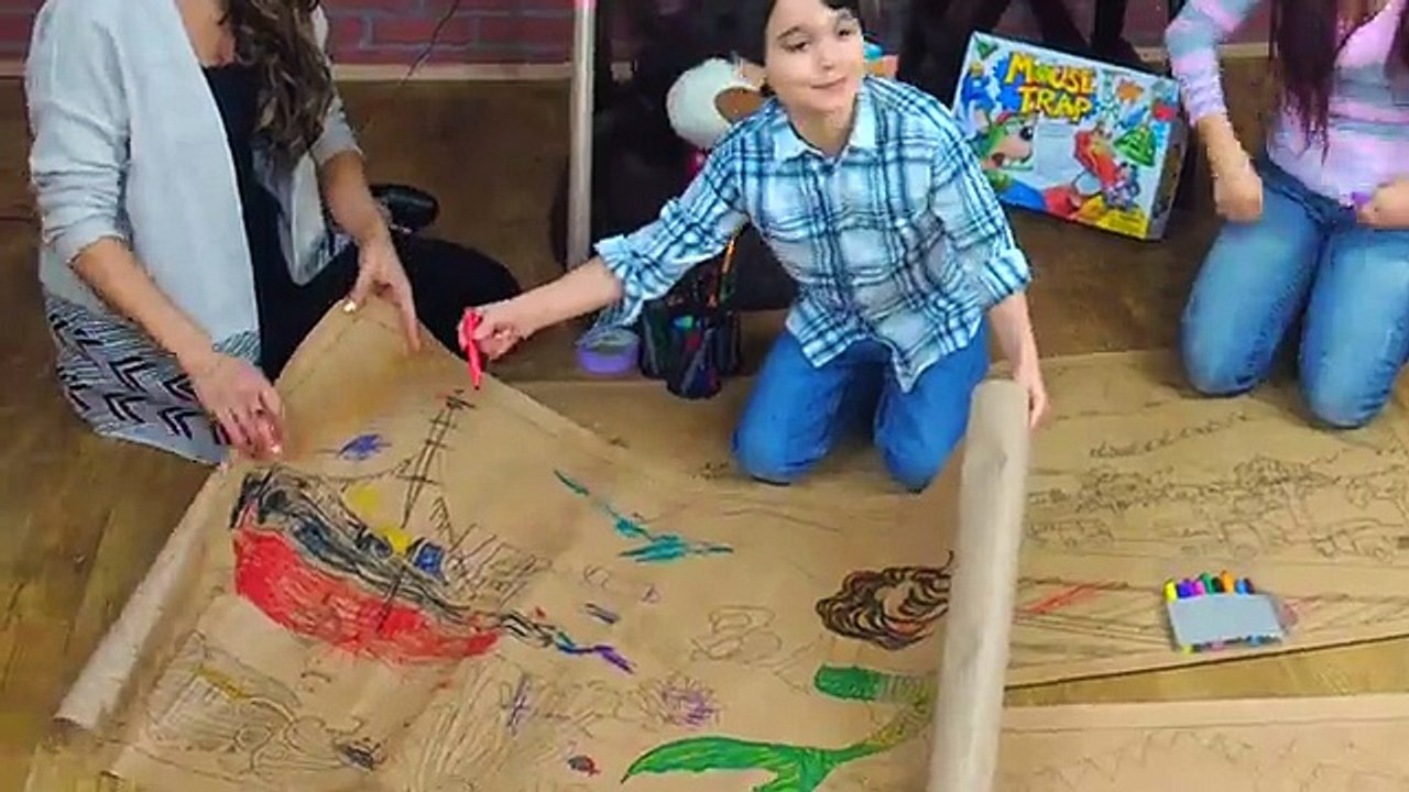 How to Print Coloring Pages - Lullubee Giant Coloring Mural