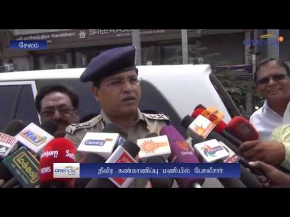 CCTV monitoring in Salem Market - Oneindia Tamil