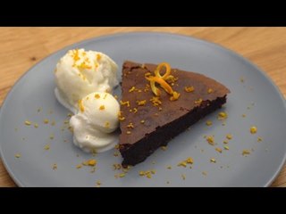 Bademli Çikolatalı Kek Tarifi