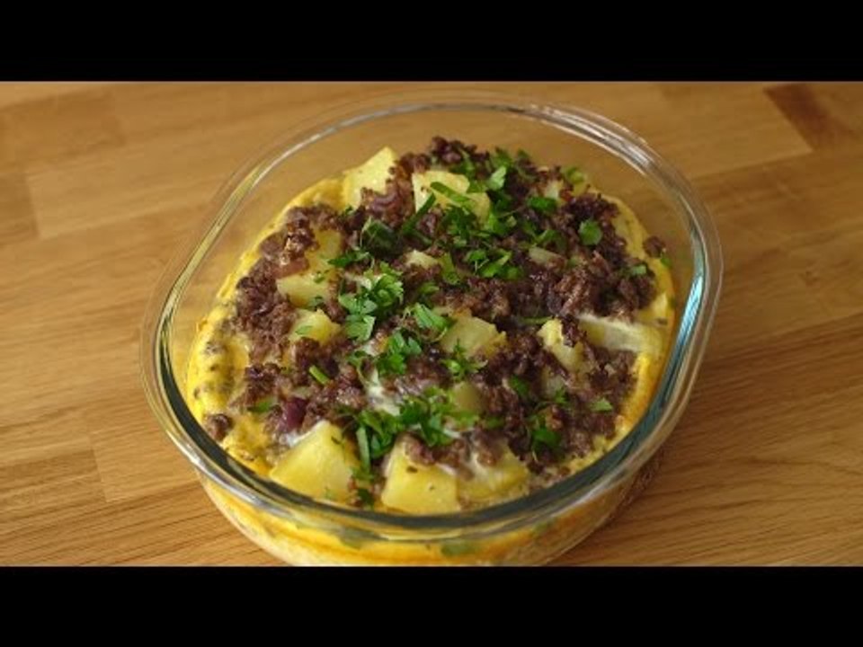 Fırında Kıymalı Patates Tarifi