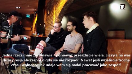 Tokio Hotel & Toazted @ Amsterdam (Dream Machine tour) 19.03.2017 napisy pl