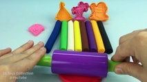 Play Doh Vanzelyy Toys Beach Themes Modelling Clay Learn Colours Molds Fun and Creative fo