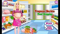 Food Shopping with Elsa & Rapunzel & Barbie and Pregnant Elsa School Teacher
