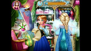 Frozen Disney Anna Elsa - Frozen Elsa Anna fashion rivals games videos for kids