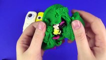 Play-Doh Funny Faces Googly Eyes Surprise Eggs Batman SpongeBob Cars - Ojos Saltones Huevo