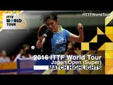 2016 Japan Open Highlights: Zeng Jian vs Yui Hamamoto (U21-Final)