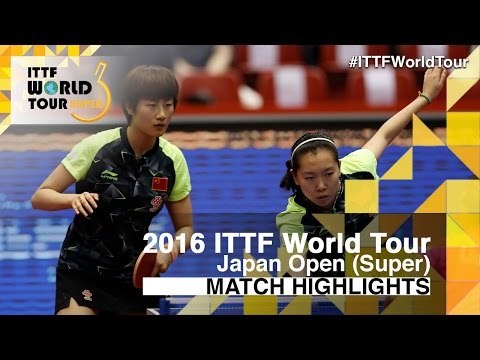 2016 Japan Open Highlights: Ding Ning/Li Xiaoxia vs Liu Shiwen/Zhu Yuling (Final)