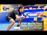 2016 Japan Open Highlights: Yuto Kizukuri vs Hugo Calderano (Pre)