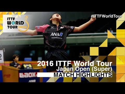 2016 Japan Open Highlights: Tomokazu Harimoto vs Kohei Sambe (U21-Final)