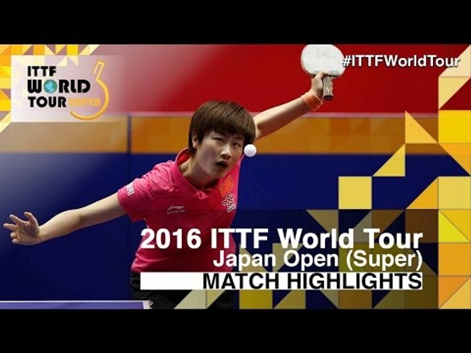 2016 Japan Open Highlights: Ding Ning vs Mima Ito (R16)