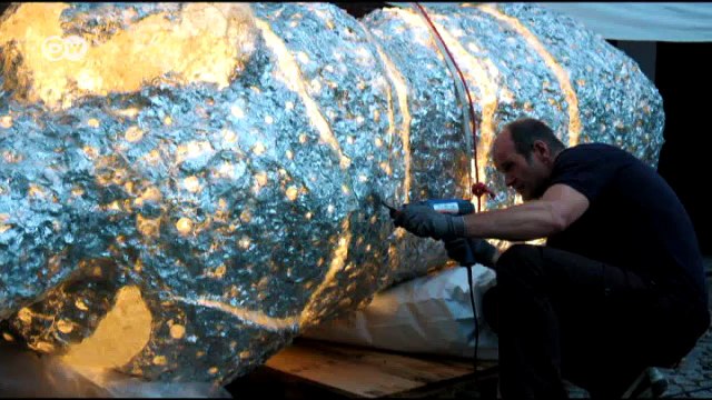 Esculturas de viejos discos compactos | Euromaxx