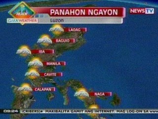 NTG: Weather update as of 9:24 a.m. (Sept. 6, 2012)