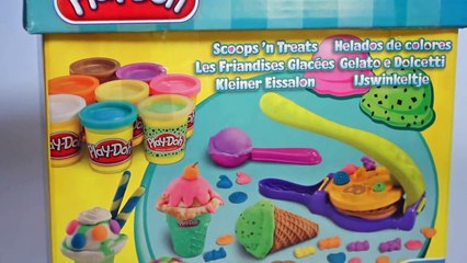 Play Doh Ice cream cupcakes playset playdough by Unboxingsurpriseegg