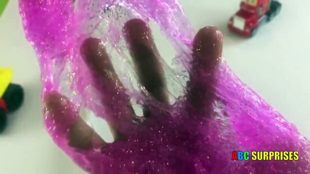 Learn Colors with SLIME Eggs Surprise Toys Minions Frozen Elsa ABC SURPRISES Kids Video