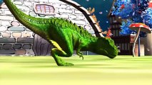 Spiderman Dinosaur Vs Gorilla Vs Lion Fight Dinosaurs Nursery Rhymes For Children Dinosaur