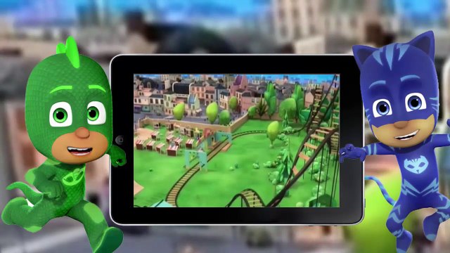 Герои в масках / PJ Masks - 1 сезон 1 серия Поезд ушёл, Алетт / Тучи над Кэтбоем (Дисней)