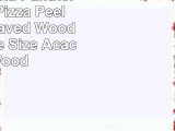 NFL Carolina Panthers Acacia Pizza Peel Laser Engraved Wood Paddle One Size Acacia Wood