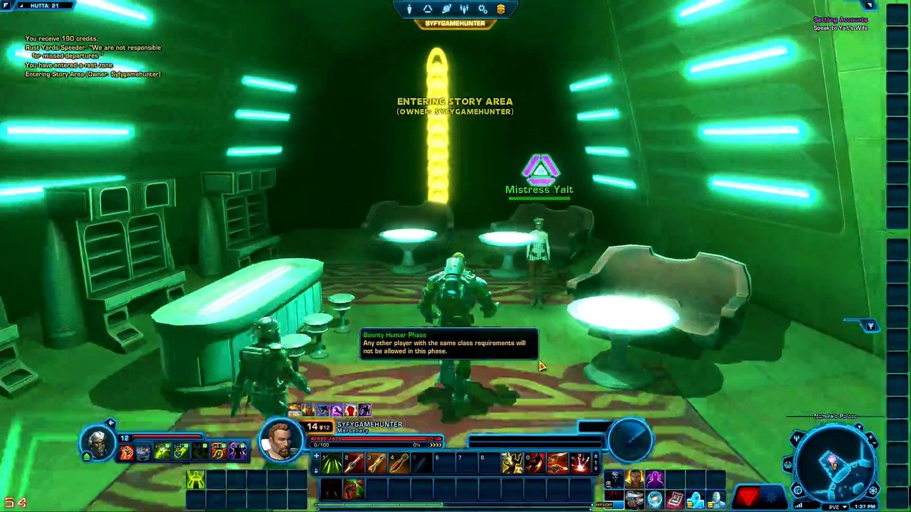 Swtor - Bounty Hunter challenge Pt 3 Hutta