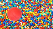 Играть doh палец семейные мячиками песня для изучения цвета | учим животных с пластилина для малышей