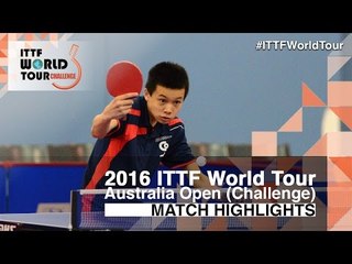 2016 Australian Open Highlights: Zaki Zenaidee vs Feng Yi-Hsin (Qual)
