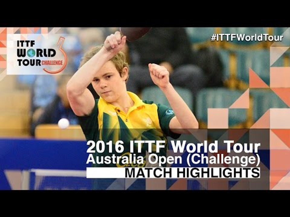 2016 Australian Open Highlights: Benjamin Gould vs Huang Sida (Qual)
