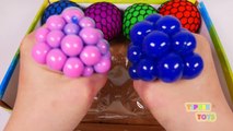 Learn Colors Fruits Sorting Pie Play Doh Balls Strawberry Molds Creative Kid Fun SparkleSp