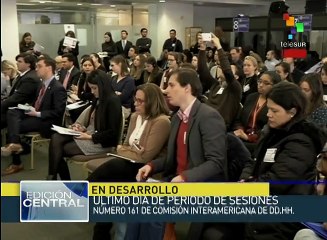 Venezuela responde acusaciones de organizaciones en audiencia de CIDH