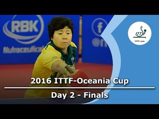 2016 ITTF-Oceania Cup - Finals